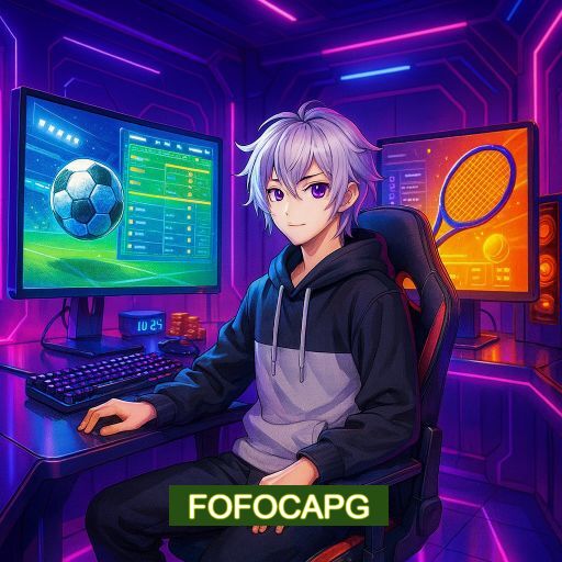 Imagem promocional do app oficial FOFOCAPG destacando a conveniência de jogar cassino online pelo celular ou navegador