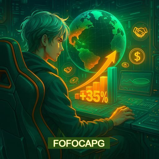 Imagem promocional do app oficial FOFOCAPG destacando a conveniência de jogar cassino online pelo celular ou navegador