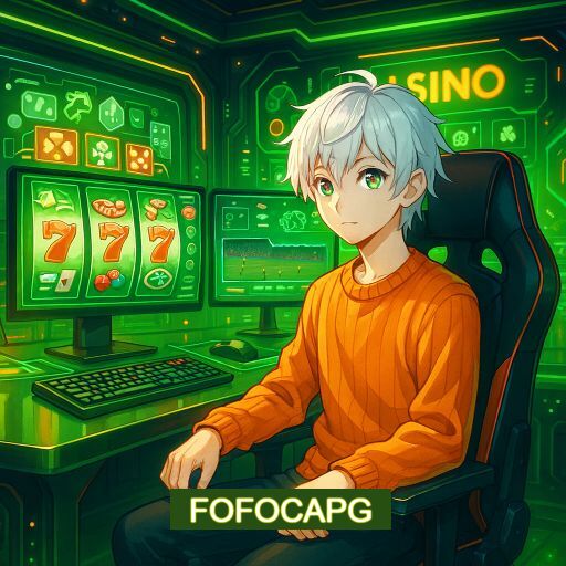 Imagem promocional do app oficial FOFOCAPG destacando a conveniência de jogar cassino online pelo celular ou navegador