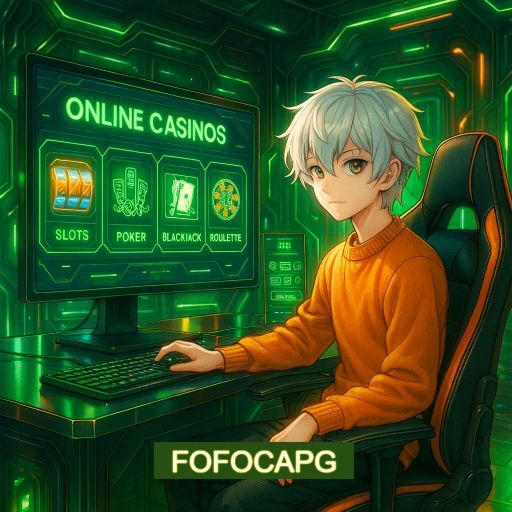 Imagem promocional do app oficial FOFOCAPG destacando a conveniência de jogar cassino online pelo celular ou navegador