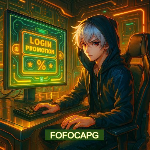 Imagem promocional do app oficial FOFOCAPG destacando a conveniência de jogar cassino online pelo celular ou navegador