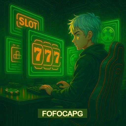 Imagem promocional do app oficial FOFOCAPG destacando a conveniência de jogar cassino online pelo celular ou navegador